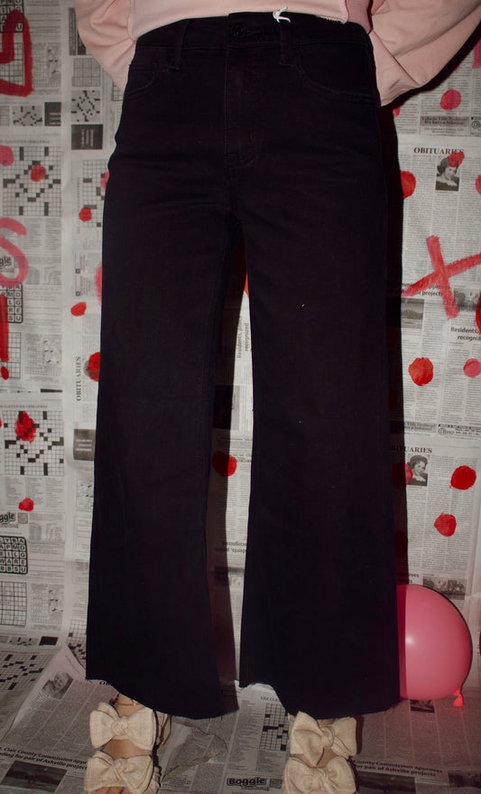Black Vervet Jeans