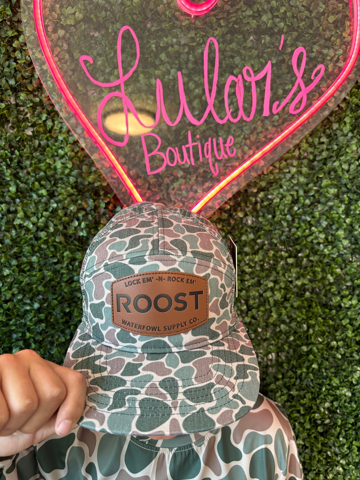 Lock Em’-N-Rock Em’ Camo Mesh Hat