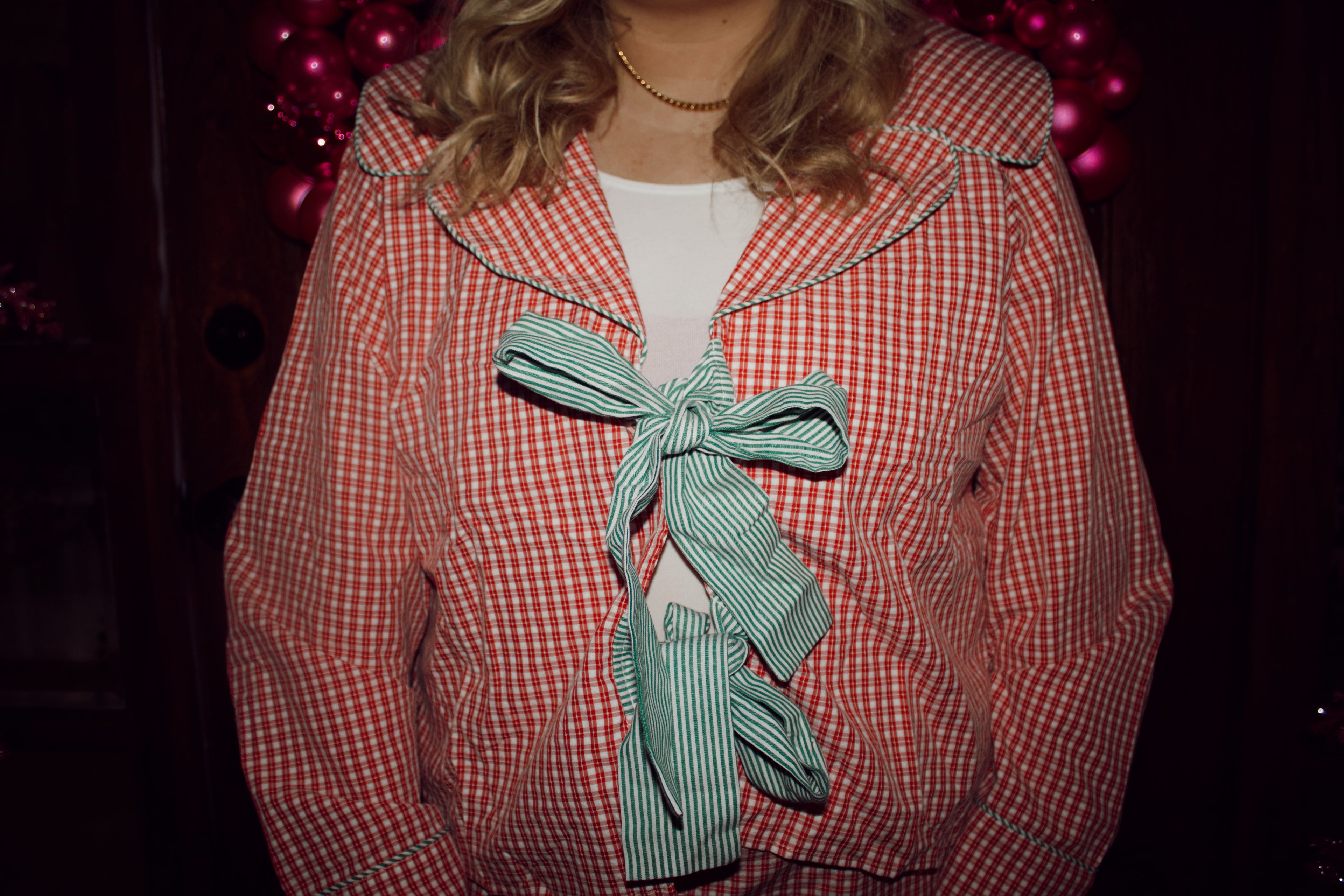 Holly Jolly Bows Pajamas