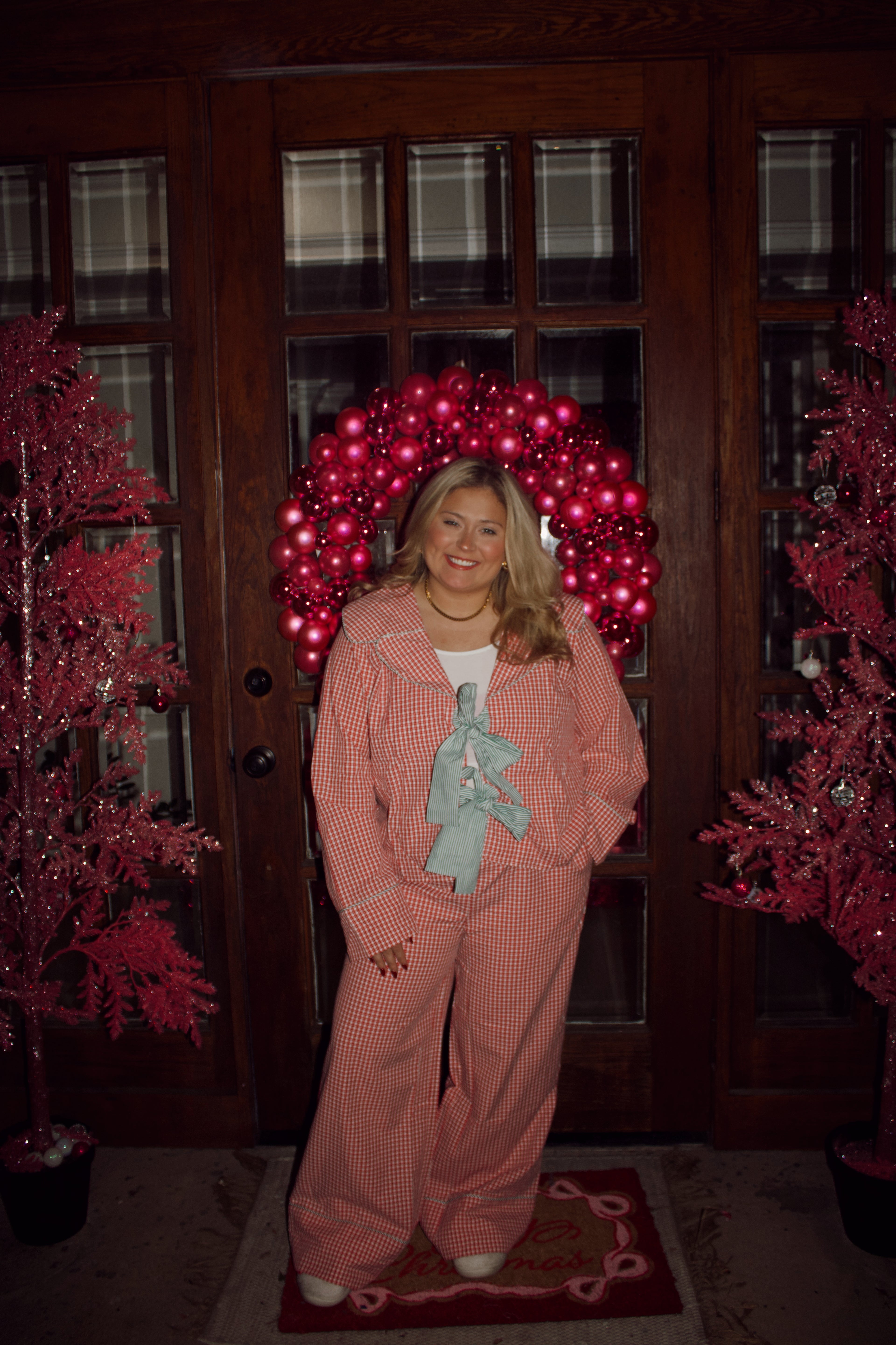 Holly Jolly Bows Pajamas