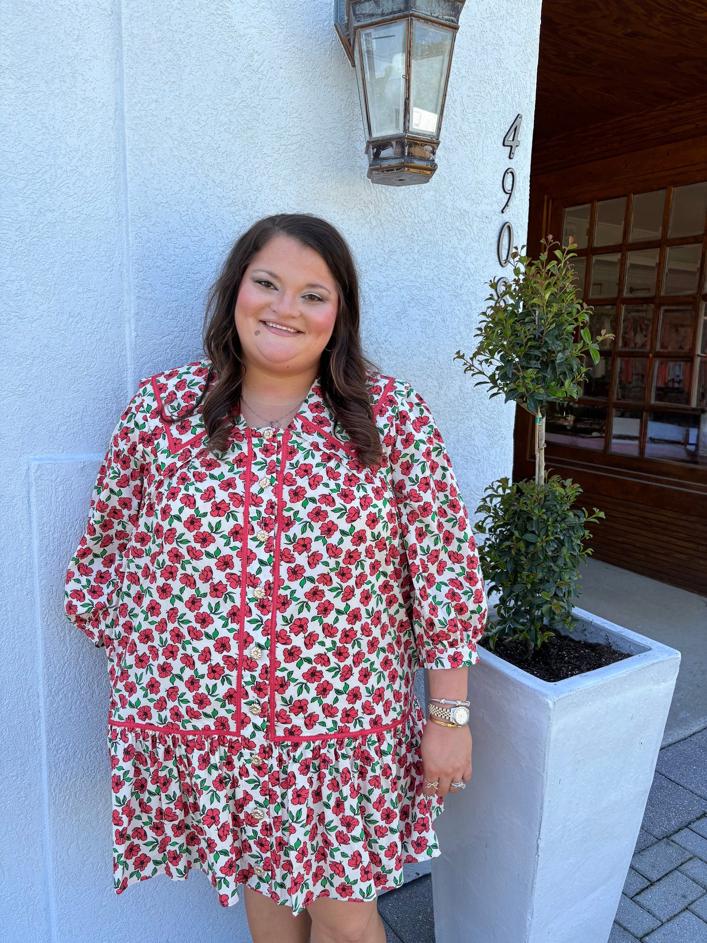 Flowers in the Horizon Dress
