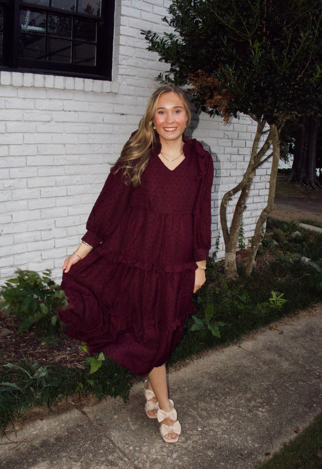 Plum Sunday Dress