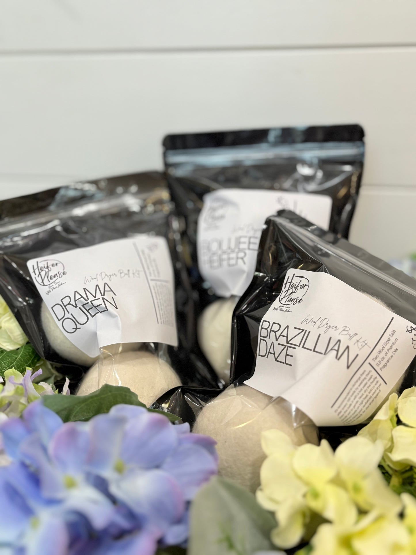 Wool Dryer Ball Kit