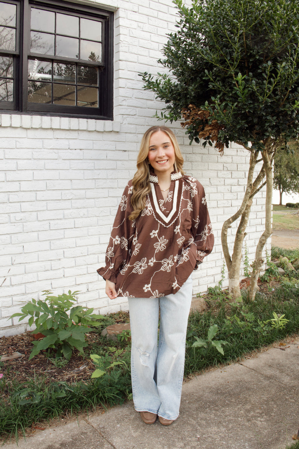 The Pecan Pie Blouse