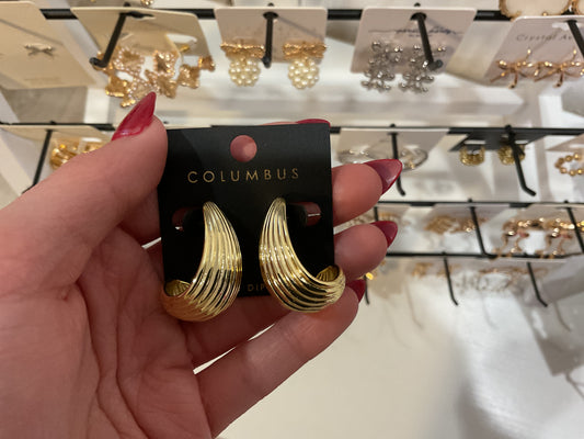 Big Drawn Hoops