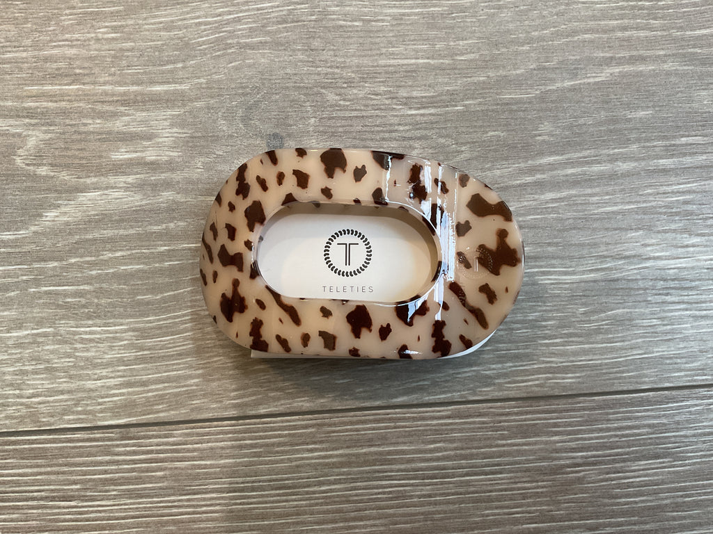 Teleties Large Flat Round Clip
