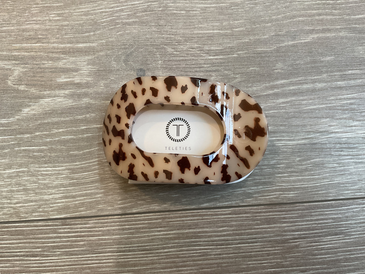 Teleties Large Flat Round Clip