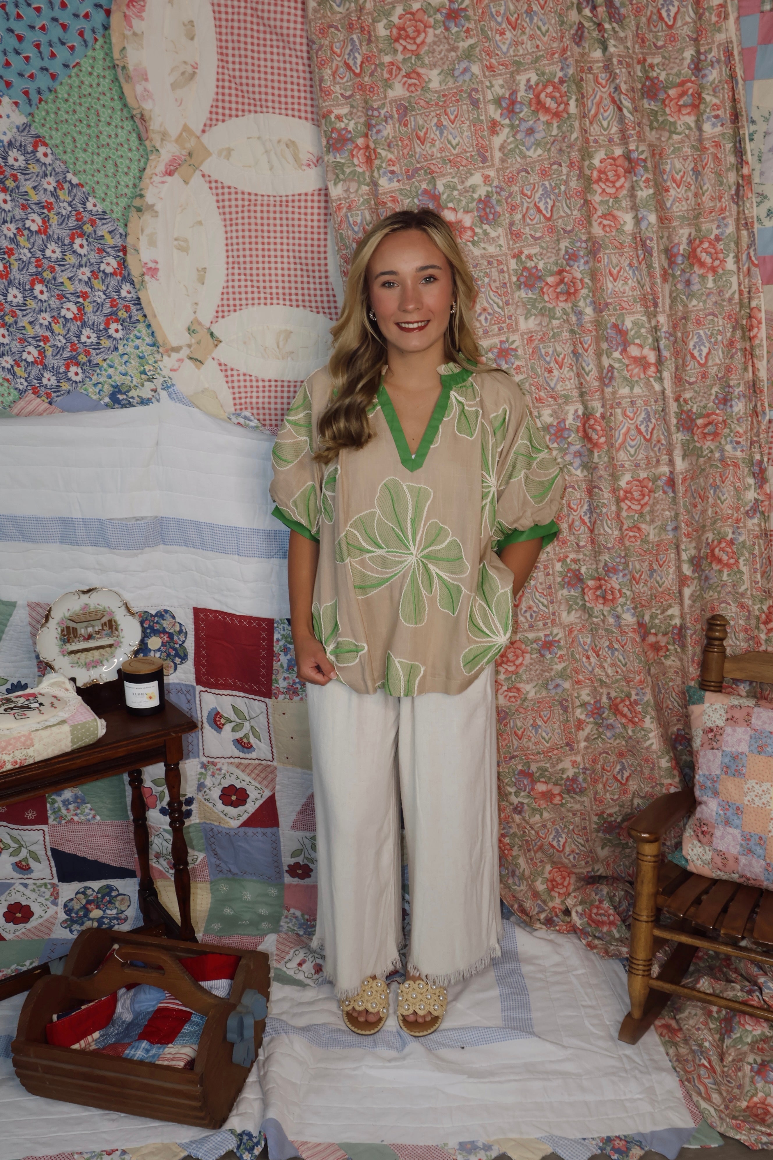 Garden Grace Blouse