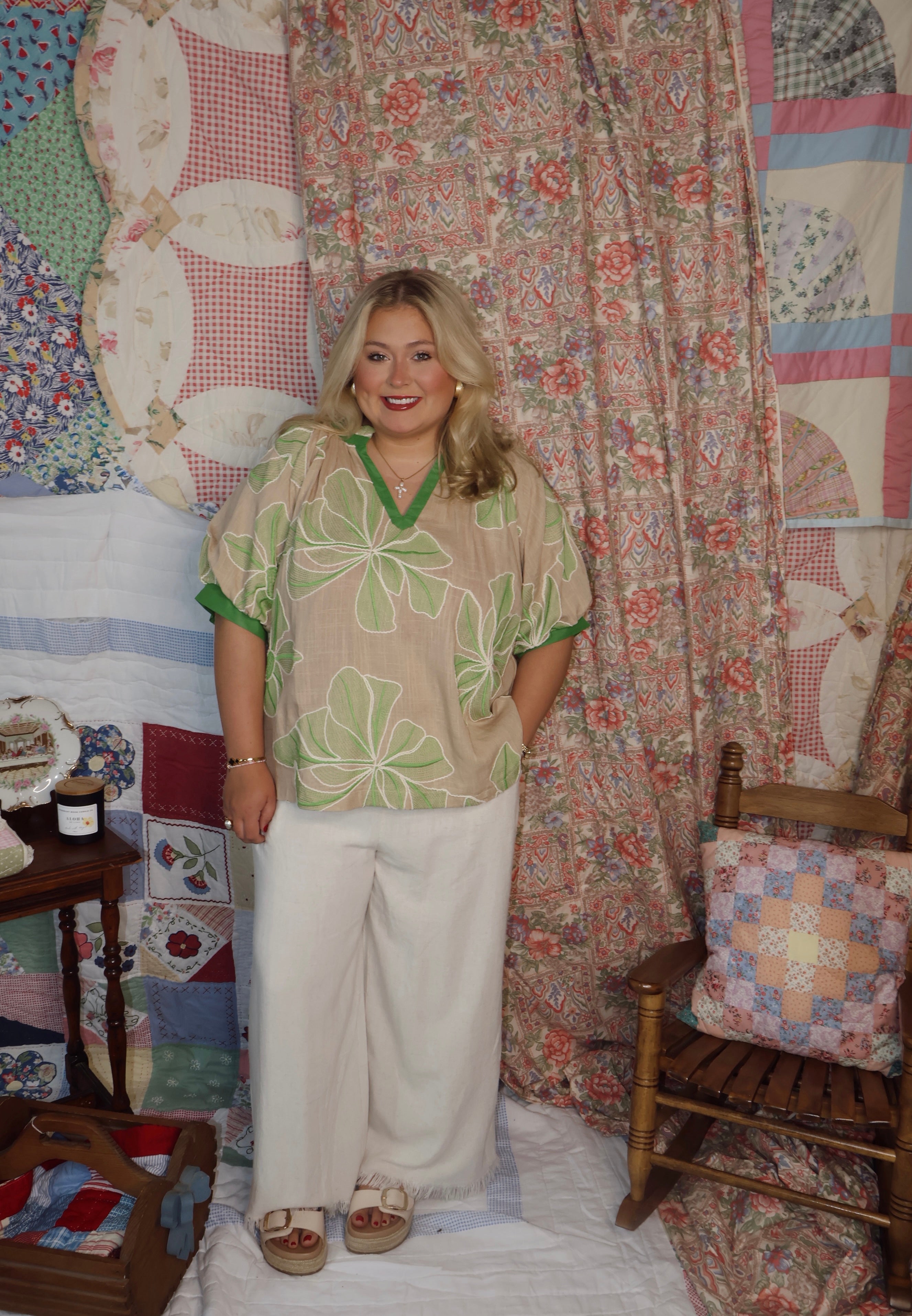 Garden Grace Blouse