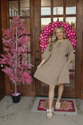 Checkered Bows Dress