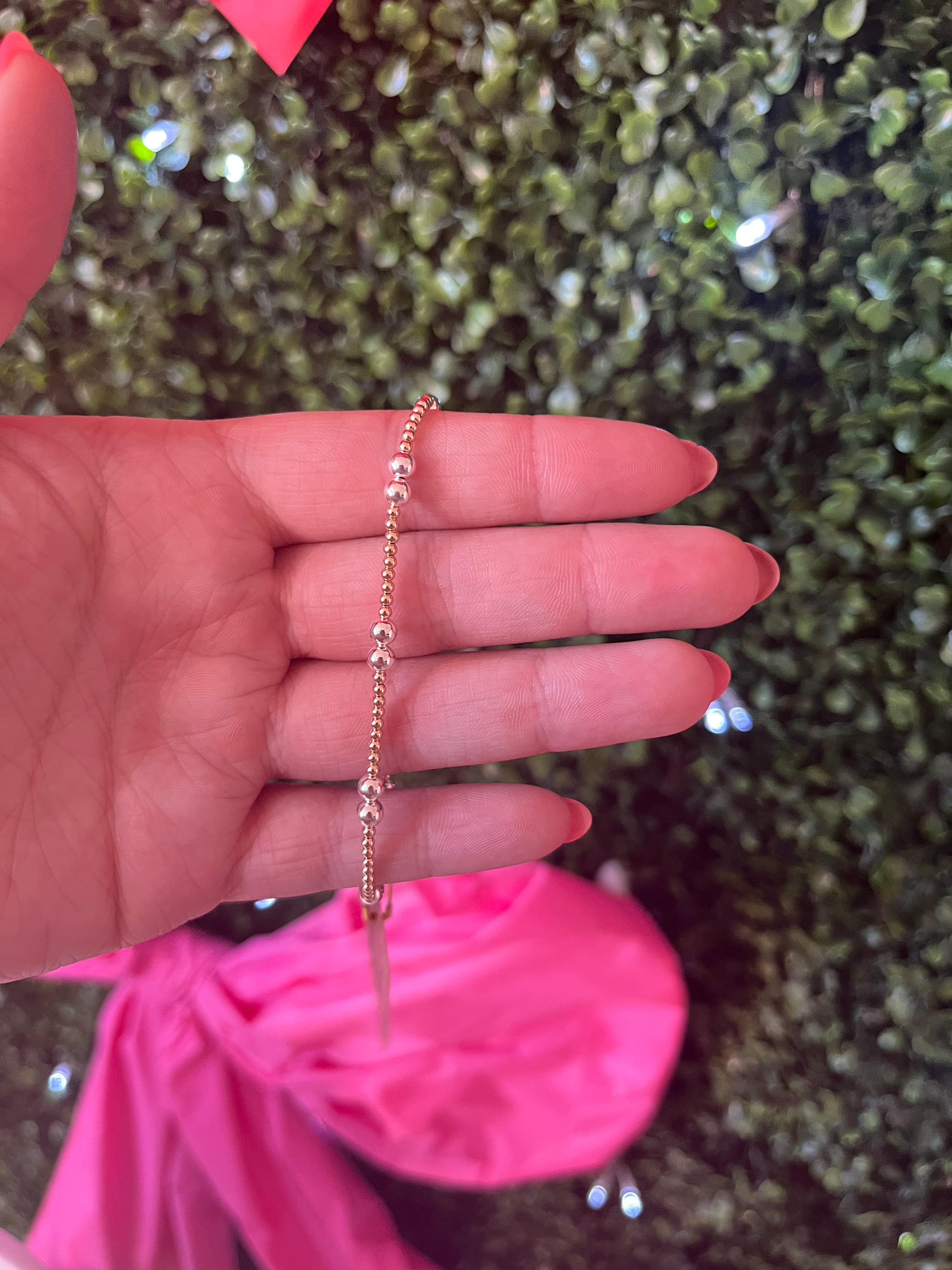 BB Leah Bracelet Gold+Silver