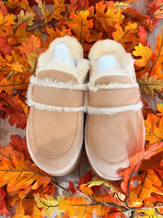 Veg out- faux suede