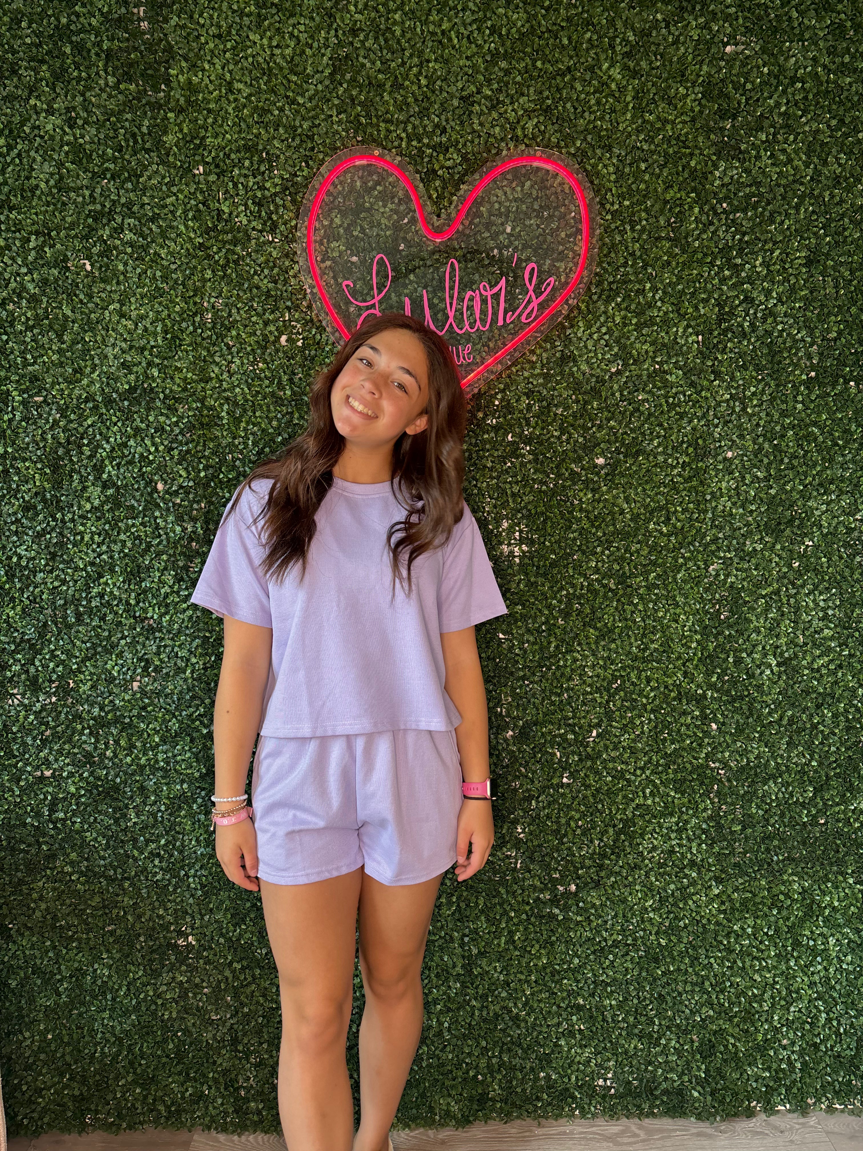 Periwinkle top
