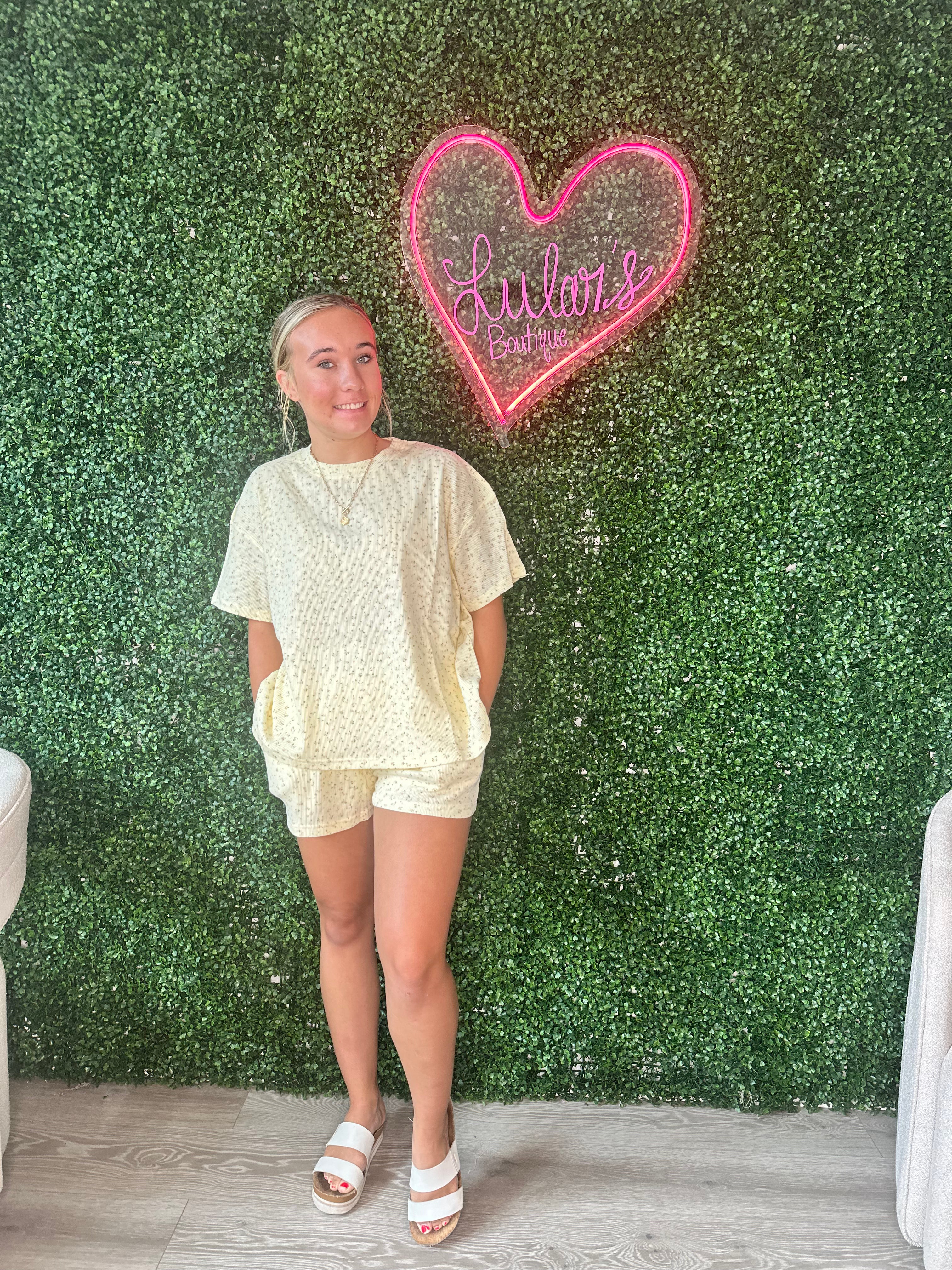 Sun kissed pj shorts