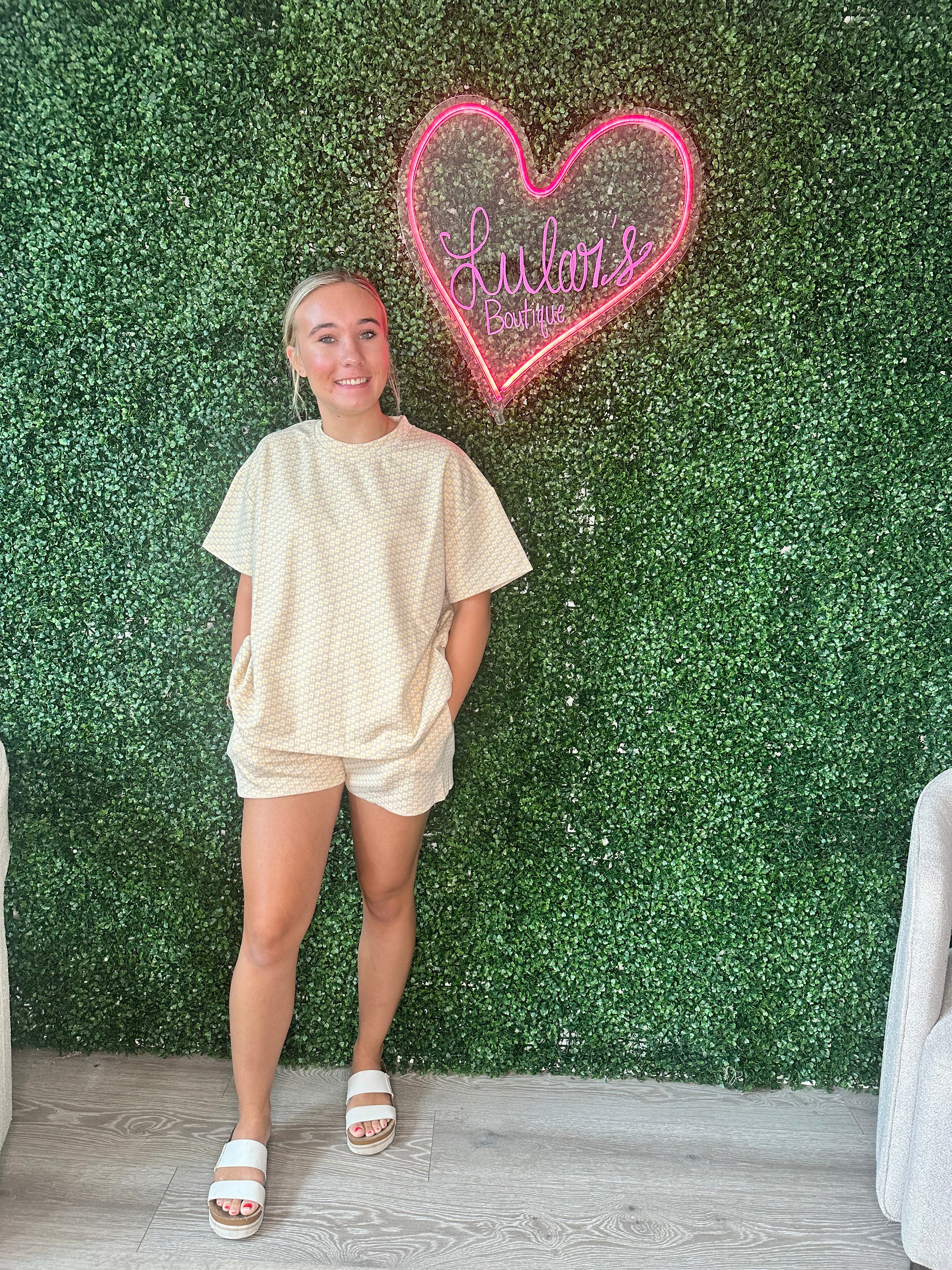 Sun kissed pj shorts