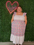 Flowers of Joy Long Dress