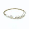 Erin Gray- Baroque Row Pearl bracelet