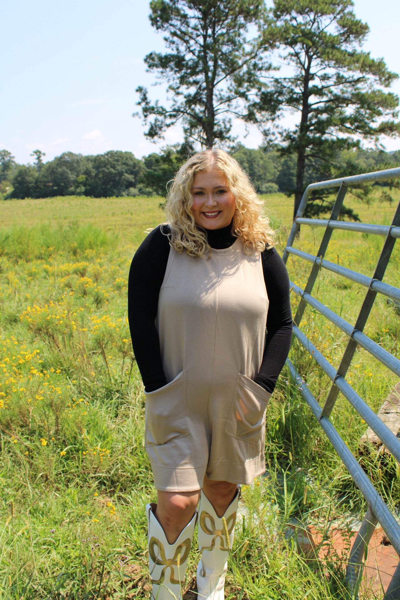 Comfy Latte Romper